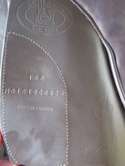 16.5″ SCHLEESE JETE close contact jumping saddle- WOOL FLOCKED- 2023 MODEL!!