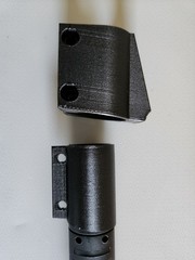 Height Adjustable 30mm, 28mm, 25mm Clamp-On Globe Front Sight Kit for Air Rifles