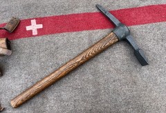 Vintage 1930s Swiss Army Mountaineer Pick Axe Tool Sheath WWII