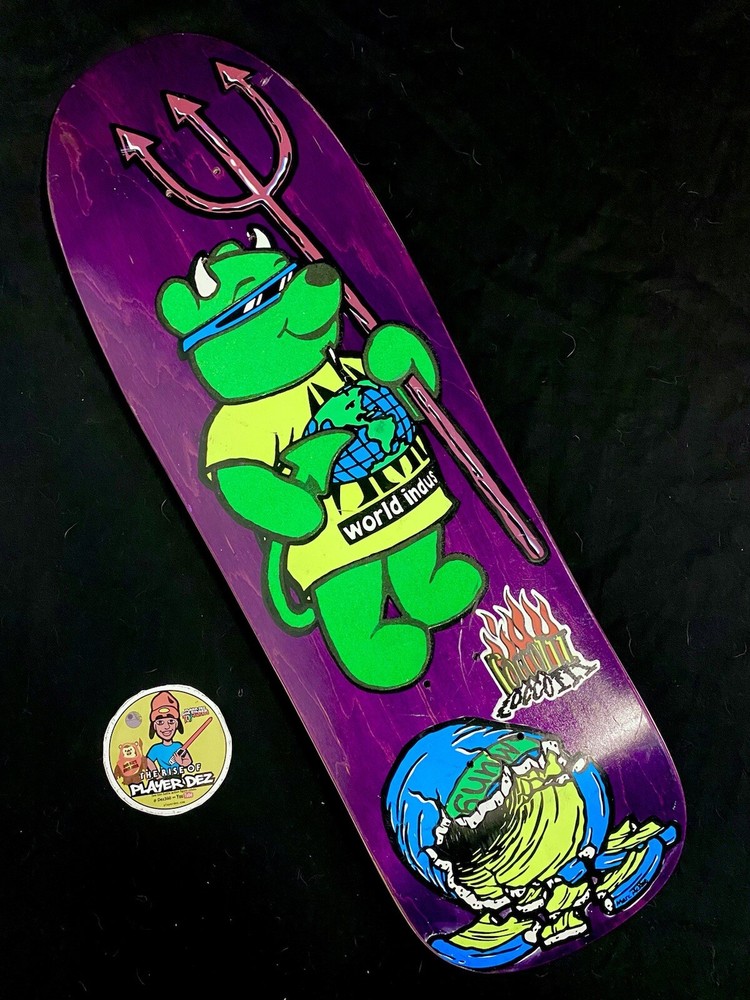 SUPER RARE VELVET Steve Rocco III 3 Skateboard Deck Prime World Industries 101