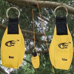 Arborist Throw Line Weight Pouch Bag 2-Pack(8 0z and 12 oz)- Outdoor Tree Climb