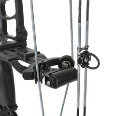Compound Bow Dual-Use Steel Ball Arrow 40-65lbs Short Axis Archery Hunting RH LH