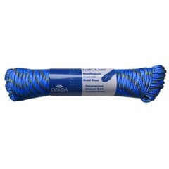 Diamond Braid Polypropylene Rope, 3/16″ x 150′ Working Load 70 lbs.