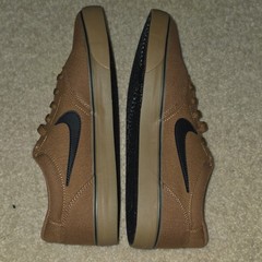 Nike SB Chron 2 CNVS Brown Skateboarding Shoes US 13 Medium (D) DM3493-200