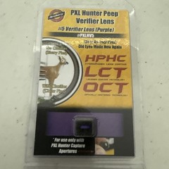 Specialty Archery #5 Verifier 1/4” Purple Peep Sight Lens Insert #753-11 NEW