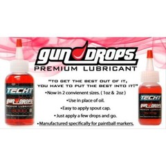 TechT Paintball Gun Drops Lube Oil Paintball & Airsoft 1oz Marker Lubricant