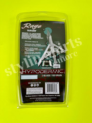 2 packs RAGE Slipcam HYPODERMIC 2″ cut mechanical 2 blade broadheads 100 grain