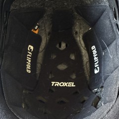 Troxel English Riding Helmet Flipfold Black Teal Purple Yellow Horse Graphic