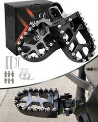 Motorcycle Foot Pegs Pedals Footrests For KLX250/300, XR250R/400R/650L,