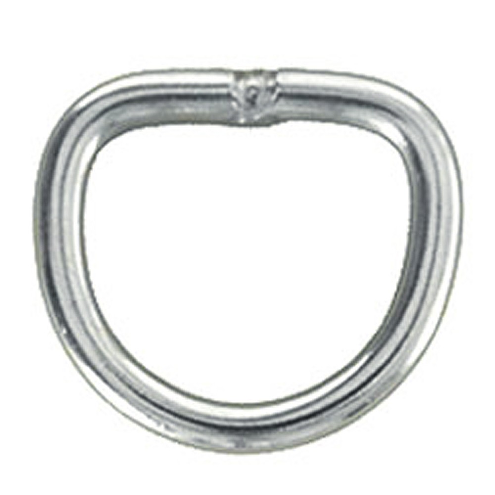 Pack Of 10 Hilason 1/2 Inch X 5Mm Stainless Steel Welded Wire Dee Ring