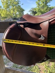 Bates Elevation 16.5” Saddle With CAIR and Easy Change Gullet System