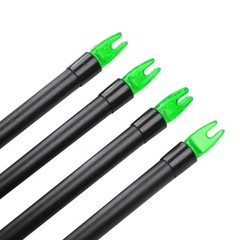 12X Archery Fishing Arrow Fiberglass Bowfishing Arrow Safety Slide Outdoor Hunt
