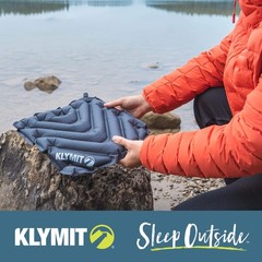 KLYMIT V Seat – Portable, Inflatable Padded One Size (Pack of 1), Gray