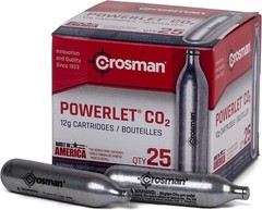✅ New 25 Pack CROSMAN 2311 Powerlet 12g CO2 Cartridges BULK DISCOUNT AVAILABLE ✅
