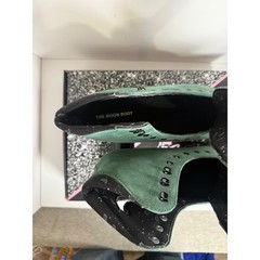 Moonlight Roller Moon Boot Emerald City Green Suede Quad Roller Skates Mens 12