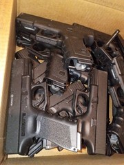 Lot Of 14 Umarex Glock 19 Air Pistol 177 BB Gun CO2 Action Black As Is Missing P