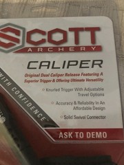 New Scott Archery Caliper Bow Release w47696