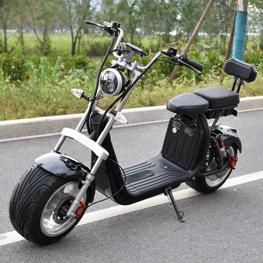citycoco Electric Scooter 4000W Motor Max Speed 40MPH Max Load 550 IBS Fat Tire