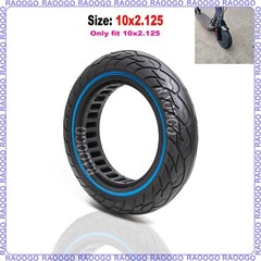 Solid Tire 10×2.125 for Electric Scooter Only fit 10X2.125 Scooter Tire Rim