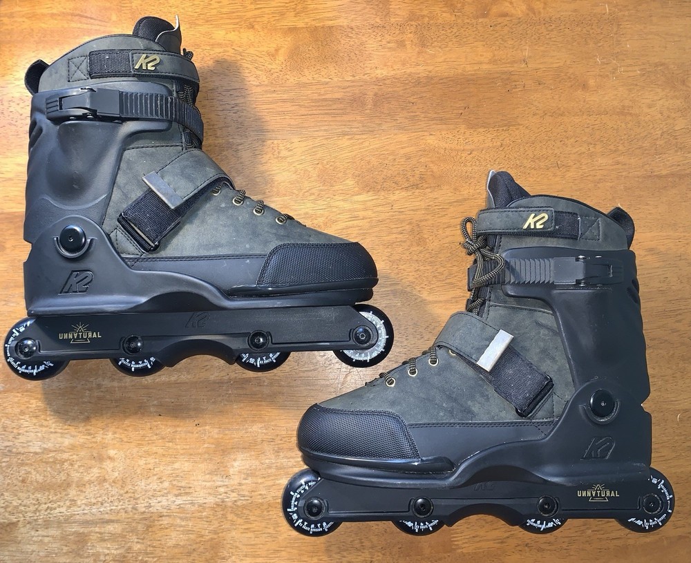 K2 Unnatural Aggressive Inline Skates Mens Size 12 US