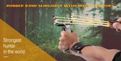 Hunting Heavy Duty Slingshot Wrist West Kit For Adult Boys Teens