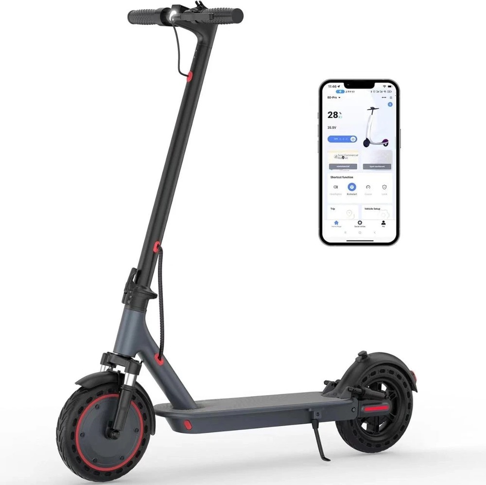 AOVOPRO Adult Electric Scooter, 350W-800W ESCOOTER Range 19-60Miles 19/22/31mph