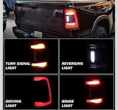 LED Tail Light Without Blind Spots Right Passenger 2019-2024 Dodge Ram 1500