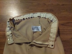 Devon Aire Beige English Riding Breeches Sz 26 Kids or Womens Elastic 22″ Inseam
