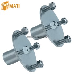 2*Go Kart Live Axle Hub 4″ x 4″ Wheel Hub For 1″ Shaft,with 1″ to 3/4″ Step Down