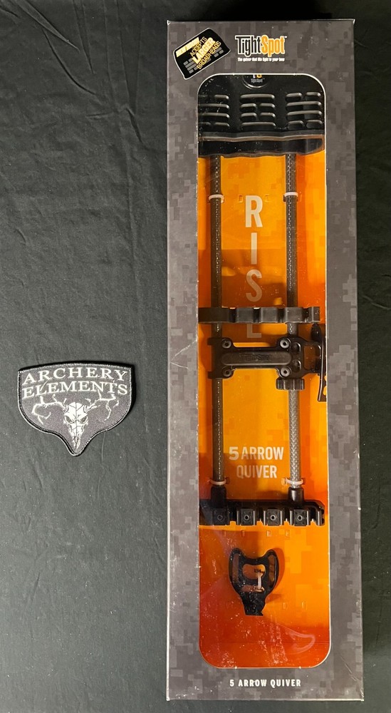 Tight Spot RISE 5 Arrow Quiver Black New