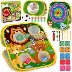 Animal Bean Bag Toss Game Toy Outdoor Toss Game, Family Party Party Supplies for