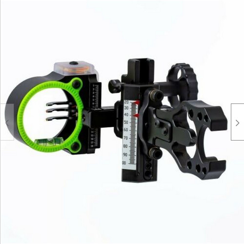 No Package Black Gold Ascent Mountain Lite 3 Pin (.019) RH Bow Sight Black new
