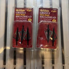 Crossbow Arrows and Grizzly Three Blade Broadheads *read description* Hunt Camp
