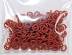 200pcs Broadheads Locks O Rings Shock Collars Red RDBH8520L