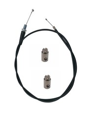 Mini Bike Throttle Cable 50 Inch Stainless Steel Replacement For Pit Dirt Powers