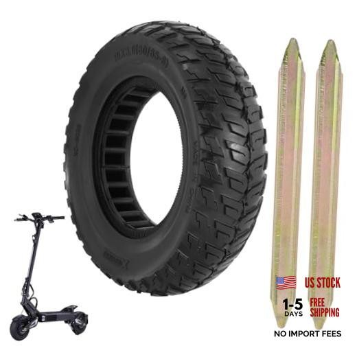 10×3.0 Tubeless Solid Tire, 80/65-6 Electric Scooter Tire, 255×80 Off-Road