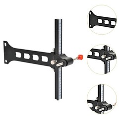 Recurve Bow Sight T Shape Metal Lightweight Archery Bow Sight for Beginners