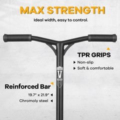 V2 Pro Trick Scooters, Stunt Scooter for Kids Ages 6-12 Years and Teens – Comple