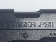 Game Face Stinger P311 Airsoft Pistol BB Black Spring Power 325 FPS