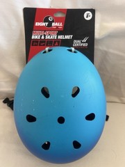 Eight Ball Youth Multi Sport Compliant Strap Helmet – Bike Skateboarding Age 8+