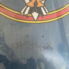 Natas Kaupas & Mark McKee “Thumbs Up” Signed Blue Prime LE Deck