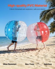 Inflatable Bumper Balls 2-Pack, 5FT/1.5M Body Sumo Zorb Balls for Teen & Adult