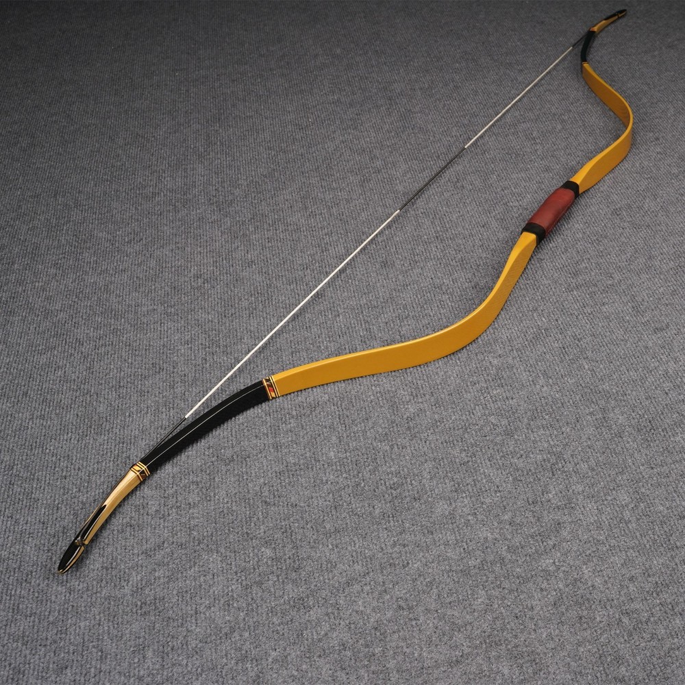 AF Archery Traditional Longbow Handmade Laminated Recurve Horseback Hunting Bow