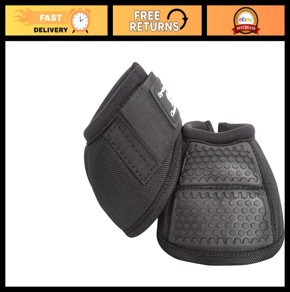 No Turn Bell Boots for Horses – Classic Equine Flexion, Shock Absorbing, Durable