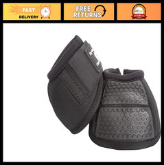 No Turn Bell Boots for Horses – Classic Equine Flexion, Shock Absorbing, Durable