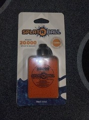 New Sealed SplatRball 20,000 Rounds 7.5mm Orange Ammo Certified Splat-R-Ball