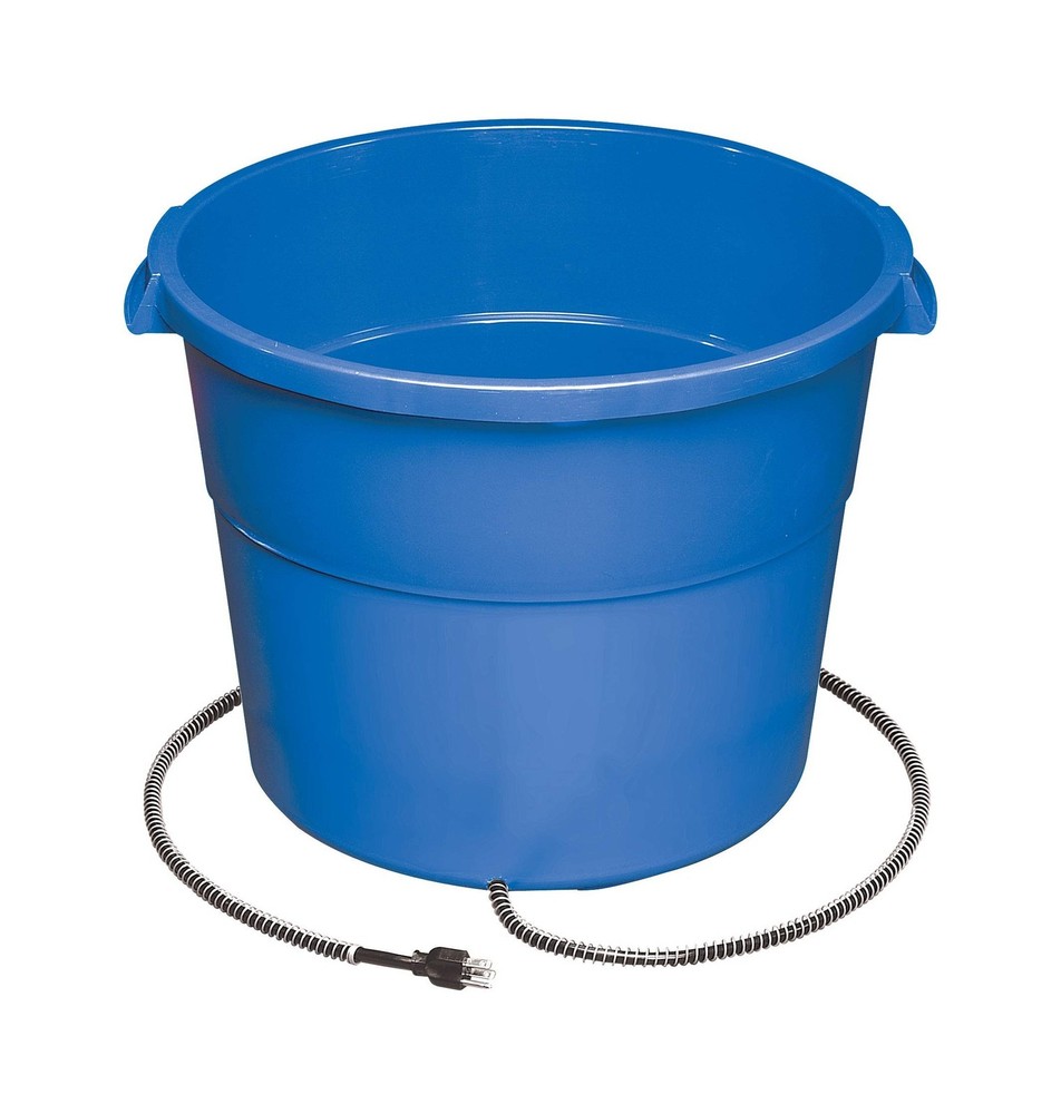 API 16 Gallon 260 Watt Heated Bucket 16HB 1