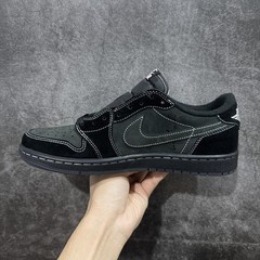 AJ 1 Retro Low OG SP T S Black Phantom DM7866-001 Men’s Casual Shoe Sizes 4-13