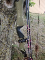 Custom Bear Vintage Recurve Longbow Handmade Archery Palmer
