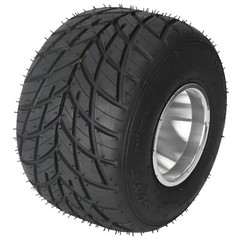 Pair 11×7.10-5 Racing Kart Rear Wheel Tire Set 5 Inch Rim 3 Bolt Rain Tyre